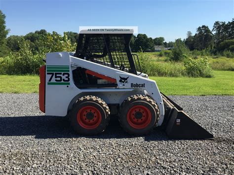 2002 bobcat 753 skid steer|bobcat 753 skid steer review.